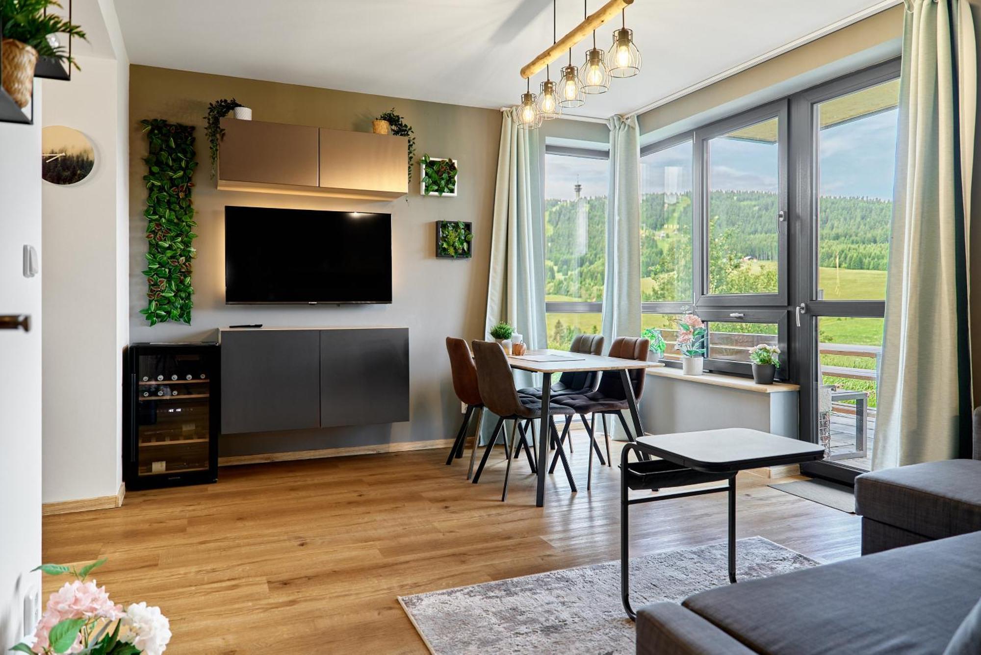 Vyhledy Bez Hranic By Mountain Ways Apartman Loučná pod Klínovcem Kültér fotó